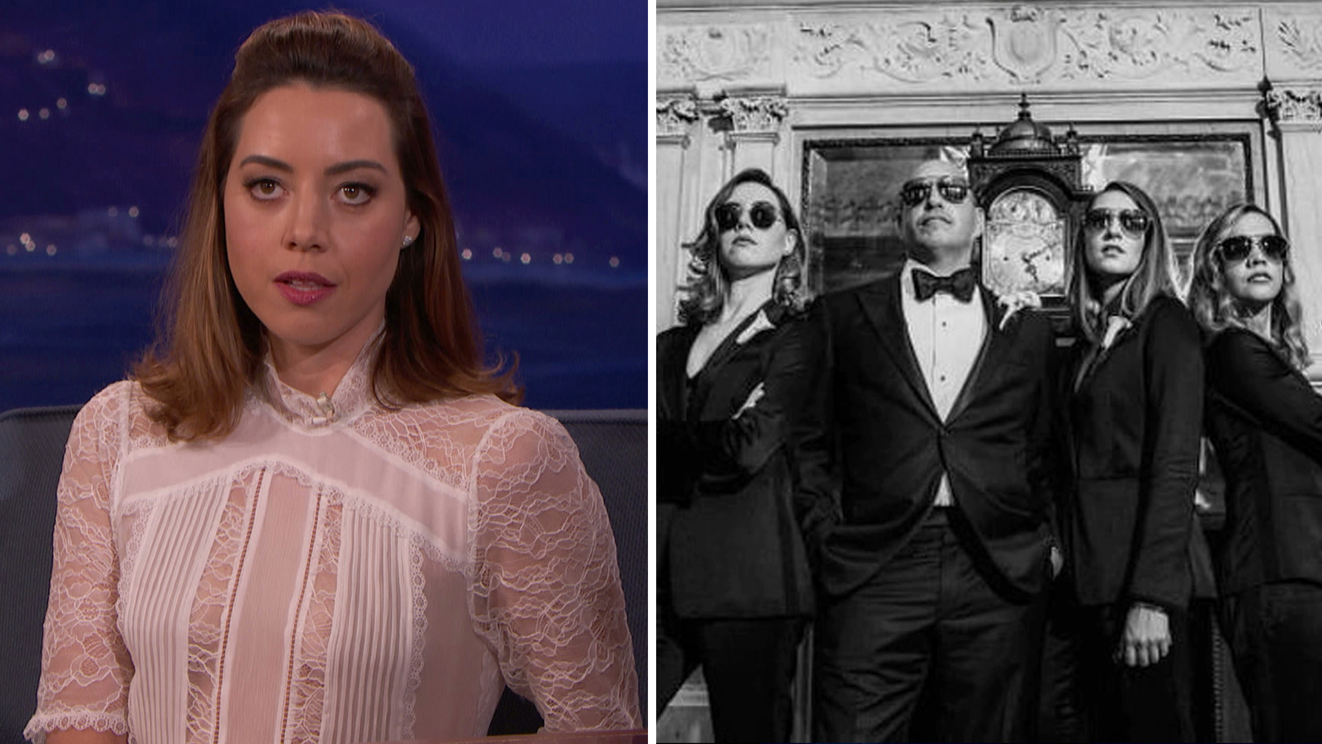 Aubrey Plaza & Conan's Erotic Goodbye