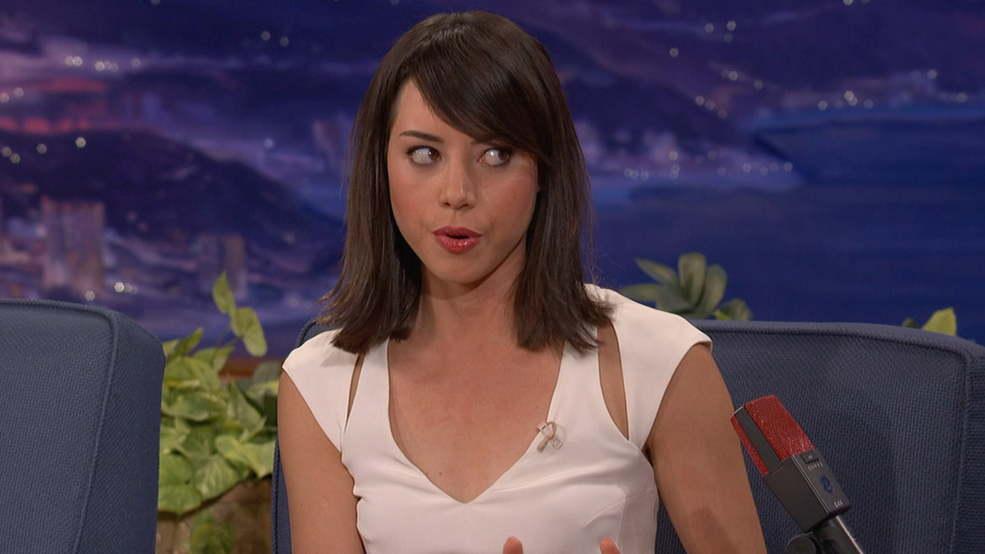 Aubrey Plaza & Conan's Erotic Goodbye